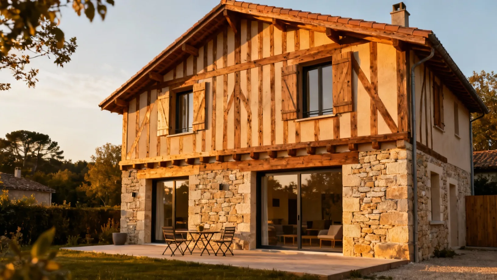 Rénovation maison landaise traditionnelle